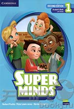 2 Edition Super Minds Level 1 - Student"s Book with eBook/ Учебник английского языка для детей "Super Minds", Второе издание. Уровень 1 - Книга для учащегося с электронной книгой